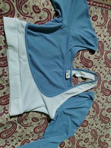 Blue Two-Piece Set