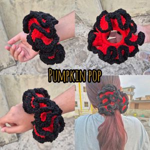 Crochet Scrunchie- Set Of 1