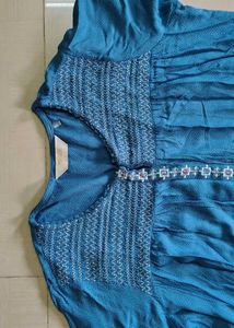 Blue Kurti - New Max Collection