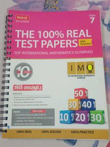 Real Test Papers (10 Each )