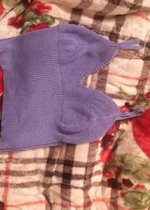 Lavender Crop Top