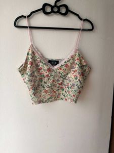 Floral Crop Top