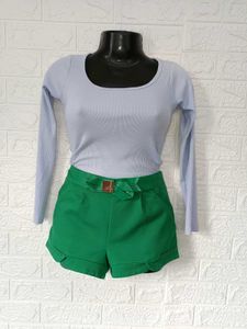 Imported Green Shorts
