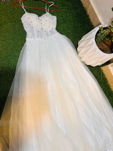 Elegant White Party gawn