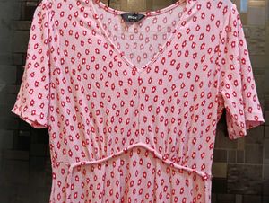 MAX Floral Printed A-line Dress