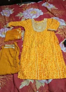 Xxl Size Party Wear 3 Piece Set