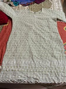 Embroidered Palazzo Salwar
