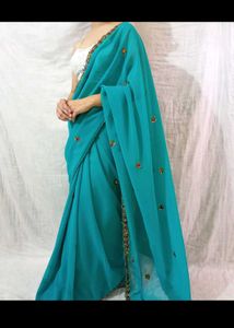 Vintage Sari With Blouse