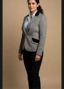 Herringbone Blazer - Classic Style