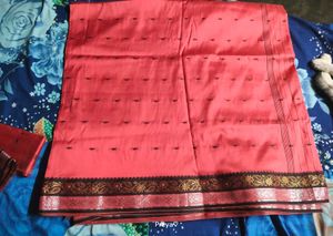 Pinkish Soft Silk Saree ✨🩷