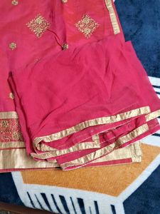 Elegant Pink Embroidered Kurta