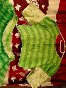 Green Lehenga Choli Set