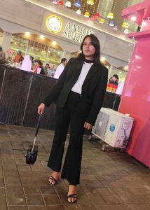 Black Blazer Waistcoat