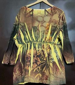 Multi Printed Winter Top For 38 Bust