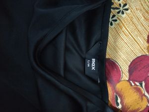 Black Noodle Strap Top