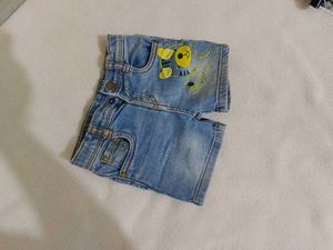 Kids&#39; Denim &amp; Striped Bottoms