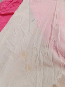 Pink N White Gown