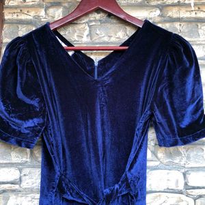 Velvet Mini Dress