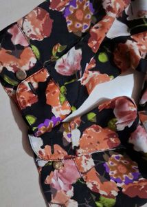 Van Heusen Floral Print Blouse - Size S