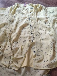Kaftan Bell Sleeves Top For Girls