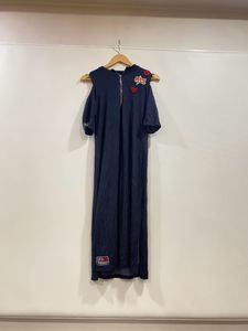 Attractive Cold Cut Kurti With Unique Patches Onit
