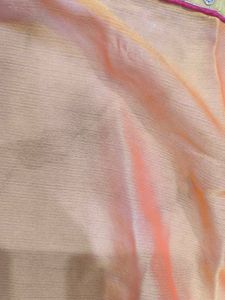 Elegant Yellow and Brown Embroidered Saree