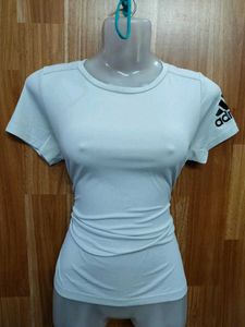 Adidas White T-Shirt