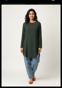 Elegant Green Kurti