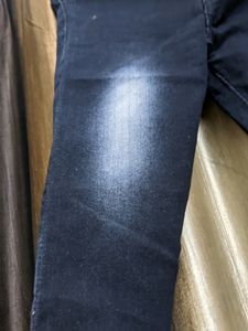 Boys Casual Black Mid Rise Jeans