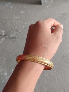 Gold-Plated Bangles