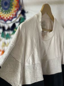 American Eagle Solid Sweatshirt