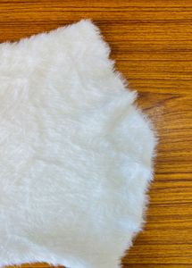 White fur Tank Top