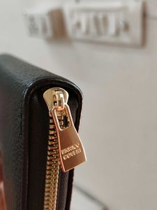 Enrico coveri Italian Brand Black Leather Wallet