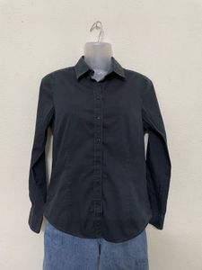 Zara Basic Bossy Blouse Shirt
