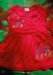 Cute Rose Baby Dress
