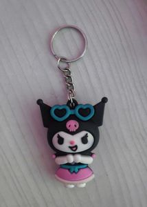 pack of 1 keychain 3D Rubber Silicone Challa Keych