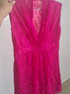 Beautiful Pink, Fancy, Net Top