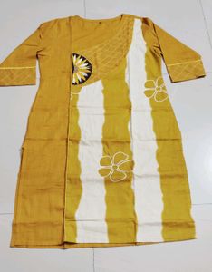 Elegant Mustard Colour New Kurta