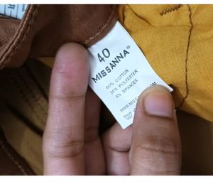 Leather Type Skinny Trouser