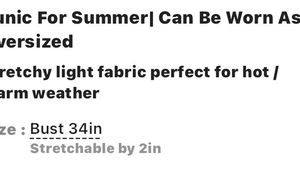 ₹30 Ship🚚Free White Tunic For Summer