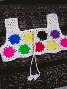 Brand New Cute Crochet Top For Baby Girls