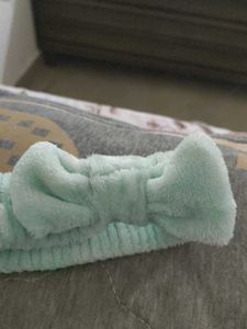 Mint Green Plush Headband