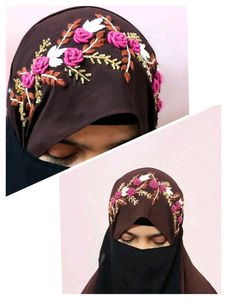Hand Work Stole, Hijab