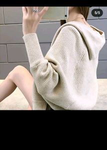 Cozy Grey Knit Sweater
