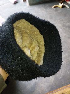 Cute Black Beanie with Bow