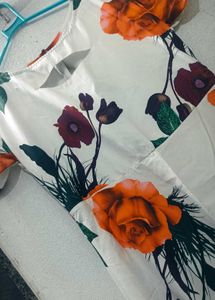 Floral Print Maxi Dress