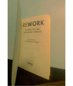 REWORK || Ignore this book at your peril