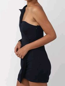 SALEE!! FOREVER 21 One-Shoulder Mini Dress - Black