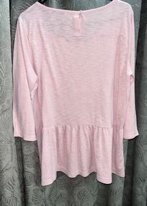 Pink Lace Top - Size Free