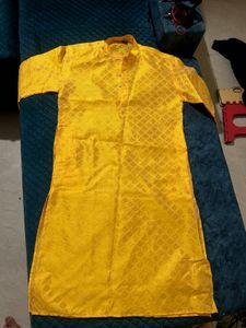 Yellow Ethnic Kurta